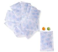 Lens-Aid Bustine Essiccanti con Gel di Silice Rigenerabile, 50 g, 10 Pezzi: Silica Gel Anti Umidità con Indicatore Cambia Colore (Arancione e Verde) per Armadi, Cantine, Fotocamere e Alimenti