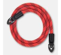 Lens-Aid Cinghia per fotocamera in corda rosso nero