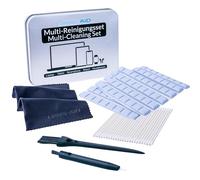 LENS-AID Kit Pulizia Smartphone 5 in 1 - Con Plastilina per USB-C e Lightning, Pennello, Bastoncini, Panno in Microfibra - Per Connettori, Auricolari, Schermo e Fessure del Cellulare