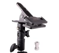 LENS-AID Morsetto riflettore stativo con adattatore 1/4"-3/8"