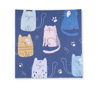 Lens-Aid Panno in microfibra dal design elegante: per fotocamera, obiettivo, display e come panno per la pulizia degli occhiali (panno in microfibra 20 x 20 cm)