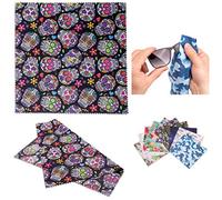 Lens-Aid Panno Microfibra con Design Originale 20×20 cm - Morbido, Lavabile e Antigraffio per Pulizia Fotocamera, Objettivi, Display e Occhiali