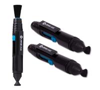 LENS-AID Penna pulizia obiettivo set da 2 con pennello carbonio