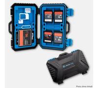 Lens-Aid Scatola di protezione per schede di memoria per conservare schede SD, CF, Micro-SD, TF e SIM