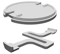 Lens Cap Front Cover for 58mm Camera Lenses - Universal Protection