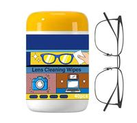 Lens Cleaning Wipes - Gentle Scratch-Free, Multi-Functional Wipes for Eyeglasses and Camera Lenses | Anti-Fog Streak-Free Cleaning for Smartphones Tablets Monitors Mirrors | Travel Home Office Use