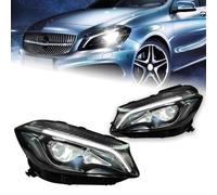 Lens Cover Car Styling Testa Della Lampada Per W176 A200 A180 2013-2018 Fari A LED Faro DRL Segnale Led Lente Del Proiettore Paralume Adatto