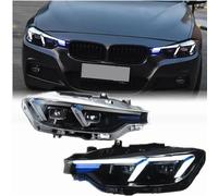 Lens Cover Fari A Led Auto Per BMW Per F30 F35 2013-2018 318i 320i 325i Lampada Frontale Modificata DRL Lens Automobilistici Paralume Adatto(Xenon)