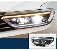Lens Cover Luci Auto Per Passat Per B8 Per Magotan 2016-2019 Versione UE Aggiornamento .5 LED Gruppo Faro Per LHD RHD Paralume Adatto(LHD)