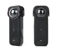 Lens Guard Copertura protettiva per Insta360 X4 Snap On Plastica Specchio protettivo antipolvere Protezione lente per Insta360 X4 Sport Accessori per fotocamera