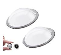 Lens Guard per Telecamera Auto - 2 Pezzi Schermo Antipioggia Trasparente,Protezione Lente Telecamera | per Viaggi su Strada, Guida in Veicolo e Giornate di Pioggia
