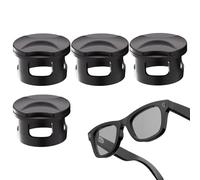 Lens Light Blocker - Eyeglasses Smart Glasses Cover, Side View Privacy Filter, Mini ABS Dots Shield | Anti Peeping Overlay, Outdoor Sports Hiking Camping Park Beach Travel Lens Protectors Kit Units