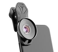 Lens Macro Telefono, Kit per Lenti Macro 10x per Smartphone con Clip, Obiettivo Macro Fotografia Professionale per Smartphone a Doppio Obiettivo Galaxy