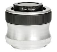 Lensbaby LBSFEN Obiettivo Scout con Fisheye per Nikon, Argento