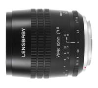 Lensbaby Velvet 85 nero Canon RF | ✅Garanzia di 5 anni