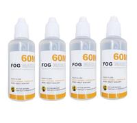 LENSGO Glicerina Glicole Propilenico Miscela Liquido per Nebbia per Smoke B/Smoke S/Smoke S MINI, Smoke K Macchine per Nebbia Portatili, 60ml Liquido per Nebbia X4 Universal Market 99% delle macchine