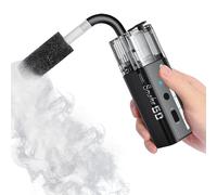 LENSGO SMOKE GO Macchina del fumo portatile 30W Mini generatore di nebbia con telecomando e batteria ricaricabile, 5 modalità in 1 per fotografia, video, matrimoni e creatori di contenuti (Smoke GO)