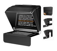 LENSGO Teleprompter per tablet e smartphone, 10 pollici, mini prompter portatile con telecomando, app compatibile con iOS/Android, per YouTube, lezioni online, vlogger, live streaming (per telefono)