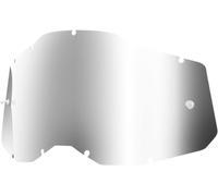 100percent Racecraft/accuri/strata Replacement Lenses Argento Mirror Silver/CAT2