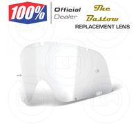 LENTE 100% TRASPARENTE ANTIFOG PER OCCHIALI MASCHERE MOTO CAFÈ RACE BARSTOW