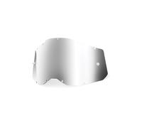 100% Lente di Ricambio Racecraft Gen.2 / Accuri Gen.2 / Strata Gen.2 Argento Taglia unica