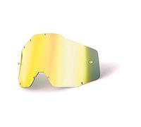 100% Lente di Ricambio Racecraft/Accuri/Strata Oro Taglia unica