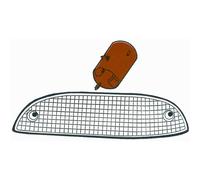 Lente Anteriore Bianca Per Chevrolet (ex Daewoo) Matiz Lato Sx 1998-2000 Sx