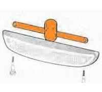LENTE ANTERIORE SINISTRO BIANCA RENAULT TWINGO 04/93 IN POI 08/98