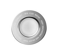 Lente Barlow Trasparenza Opzione Ingrandimento 0 48/0 5/0 7 Forte Accessorio in Vetro Visivo in Alluminio Per Microscopi Lente Per Parti Microscopio Professionale