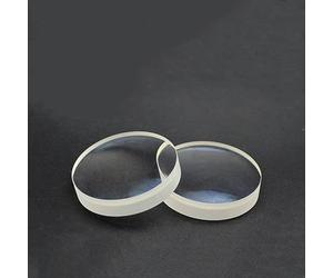 Lente biconvessa acromatica a doppietto cementato da 63 mm Lunghezza focale 210 mm Doppia messa a fuoco convessa Lunghezza d'onda 400~700 nm