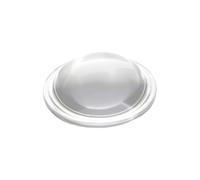 Lente convessa a LED, lente in vetro ottico a LED ad alte prestazioni con oltre il 97% di trasmissione leggera, lente convessa liscia per luci di proiezione, evita inutili disagi per te e può
