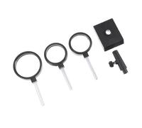 Lente Convessa Di Ottico Attrezzatura Per Esperimento Fisica