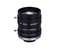 Lente del Microscopio, Obiettivo fisso HD 5.0MP for telecamera industriale for visione artificiale con attacco C da 1 "12, mm senza distorsione for for
