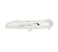Lente dell'indicatore dello specchietto laterale, sostituzione del coperchio dell'alloggiamento della luce di svolta esterna della portiera trasparente dell'auto per Peugeot 208 2012-2017(Right)
