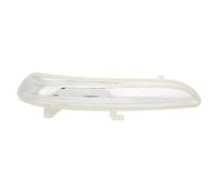 Lente dell'indicatore dello specchietto laterale, sostituzione del coperchio dell'alloggiamento della luce di svolta esterna della portiera trasparente dell'auto per Peugeot 208 2012-2017(Left)