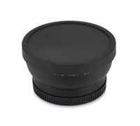 Lente di Conversione Obiettivo Macro Grandangolare da 52 Mm 0,45X Attrezzatura Fotografica Nera per DSLRS e Fotocamere Digitali