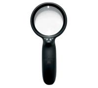 Lente di ingrandimento 2.5x - diametro 7.5 cm - con LED - Lebez