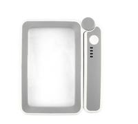 Lente Di Ingrandimento Leggente Con Luce 4X Ricaricabile Portatile Illuminata