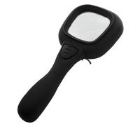 Lente di ingrandimento, palmare a LED, X4 Mag, lunghezza braccio 18,5 cm, per uso con lavori di precisione ravvicinati, ingrandimento 4X, lente di ingrandimento manuale, 3,2 cm, lunghezza