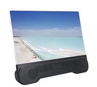 Lente di ingrandimento per cellulare, schermo da 14 pollici, schermo 3D HD, lente blu per cellulare, ingrandimento dello schermo del telefono cellulare con amplificatore video