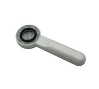 Lente di ingrandimento per gioielli ad alto ingrandimento con display integrato della batteria e modalità di luce bianca/UV Strumento di identificazione della lente d'ingrandimento per la valutazione