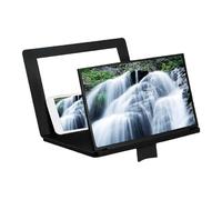 Lente di ingrandimento per schermo del telefono, amplificatore proiettore portatile da 30,5 cm, 3D HD angolo regolabile con specchio e supporto pieghevole, per film serie videogioco da viaggio casa