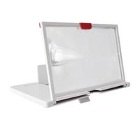 Lente di ingrandimento per telefono cellulare, schermo di ingrandimento per film, video, supporto pieghevole per telefono con amplificatore per tutti gli smartphone, dimensioni 10 pollici/12 pollici