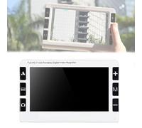 Lente di ingrandimento video digitale, aiuto elettronico da lettura da 7 pollici con zoom 2x-32x e 19 modalità di colore per ipovedenti e ipovedenti