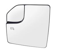 Lente Di Retromarci Piastra Di Supporto Per Specchietto Retrovisore Laterale Riscaldato Grandangolare Per Ford F-150 F150 2015 2016 2017 2018 2019 2020 Vetro Specchio(Sinistra)