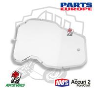 LENTE DI RICAMBIO TRASPARENTE PER MASCHERE STRATA 2 RACECRAFT 2 ACCURI 2 100%