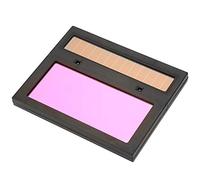 Lente di Saldatura Elettronica Orizzontale Solare Automatico LCD Dimming Casco di Saldatura Ombre Saldatore Filtro Occhiali Sensibilità Regolabile