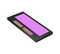 Lente di saldatura oscuramento Automatico - lente di blocco della luce, Superfici di ombra Automatica da 108 mm per superfici di saldatura - Variabile tonalità solare LCD Lens di colore reale