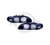 Vetro faro anteriore sx Serie5 E39 95-00 freccia scura 00-444-1121-LE-DN