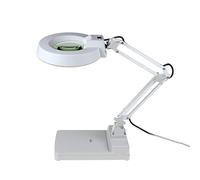 Lente d'ingrandimento 10X con illuminazione a 30 LED - Lente d'ingrandimento da tavolo artigianale per lettura, ispezione, saldatura, artigianato, riparazione e hobby small gift